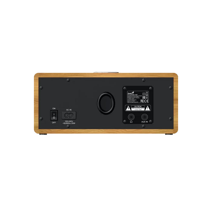 Parlante Genius SP-HF505BT Barra Madera – Sonido Premium con Bluetooth 5.3 y 20W RMS 🔊