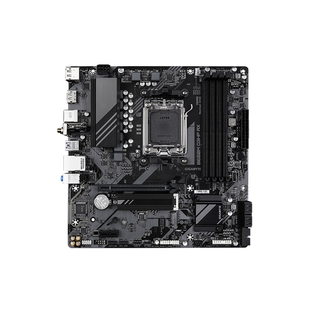 MAINBOARD/GIGABYTE B650M D3HP AX AMD AM5 AMD RYZEN 7000/8000/9000 SERIES PROCES