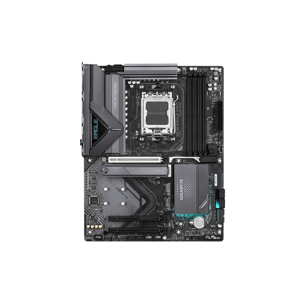 MAINBOARD/GIGABYTE X870 EAGLE WIFI7 AM5 RYZEN 9000/8000/7000 SERIES 4 SLOTS DDR5 ATX