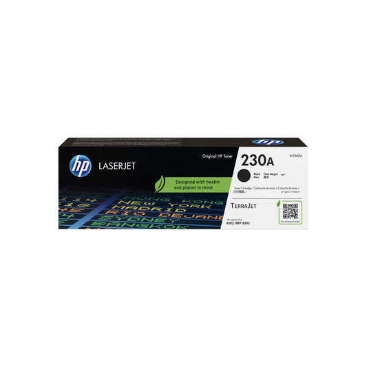 Cartucho de tóner original HP LaserJet 230A negro