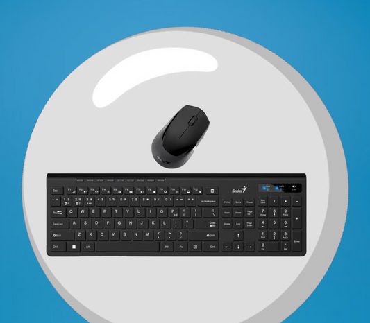 Combo Genius Teclado y Mouse Slimstar 8230 WIRELESS+BT