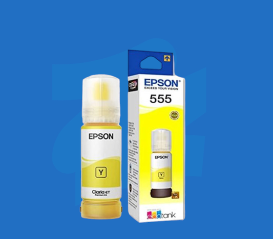 Botella Epson T555 Amarillo