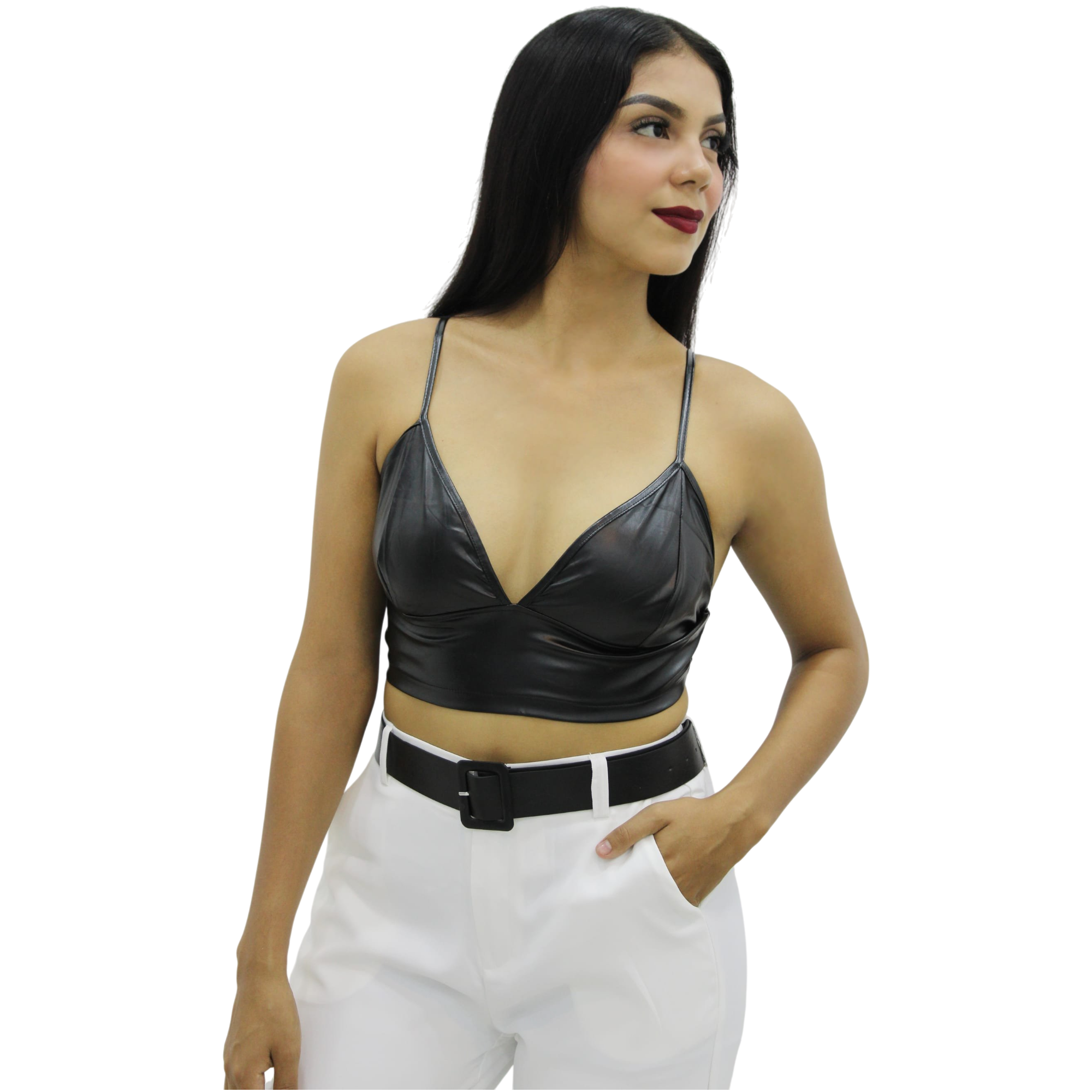 BLUSA TIPO SOSTÉN DE TIRAS