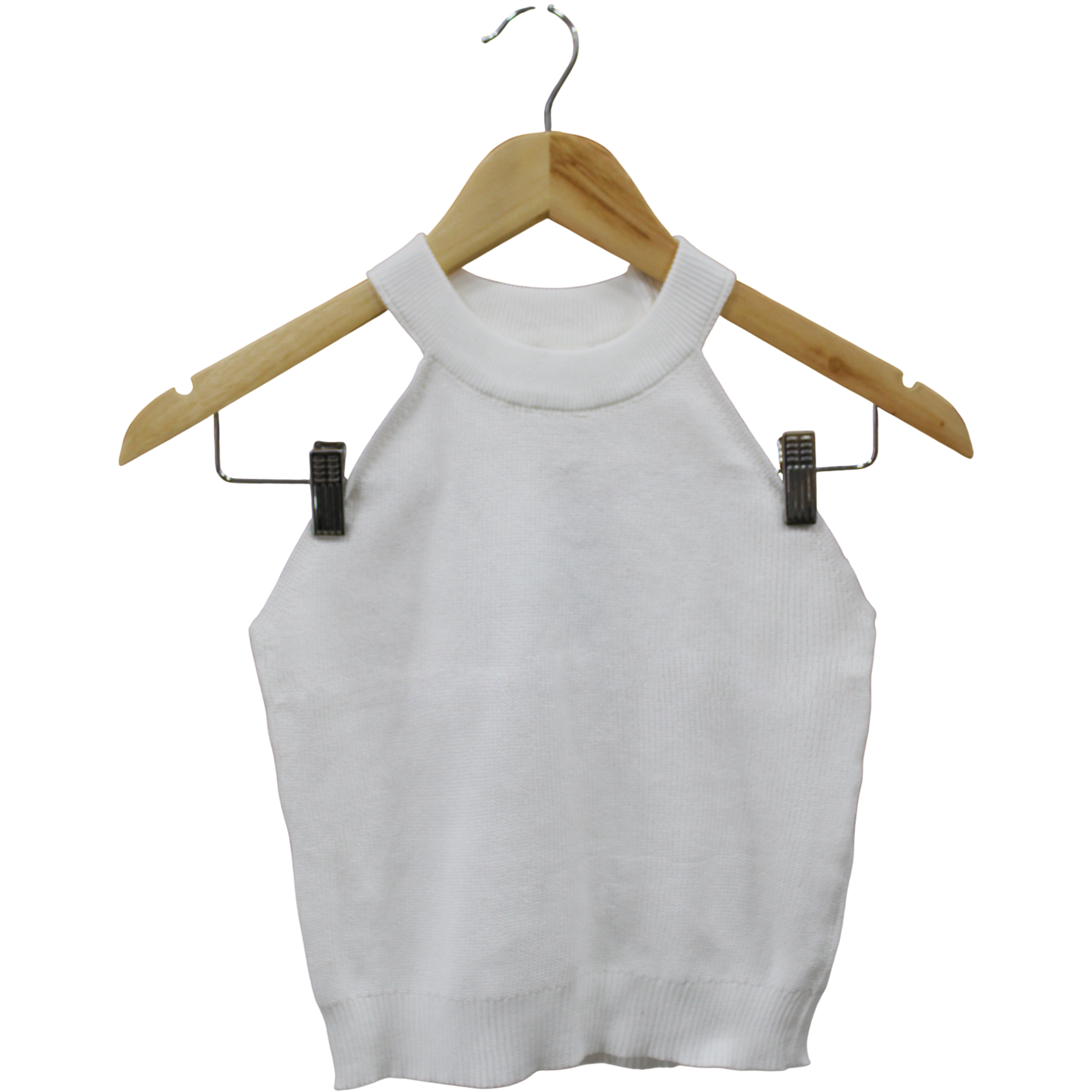 BLUSA SIN MANGAS HJKK BLANCA TALLA G