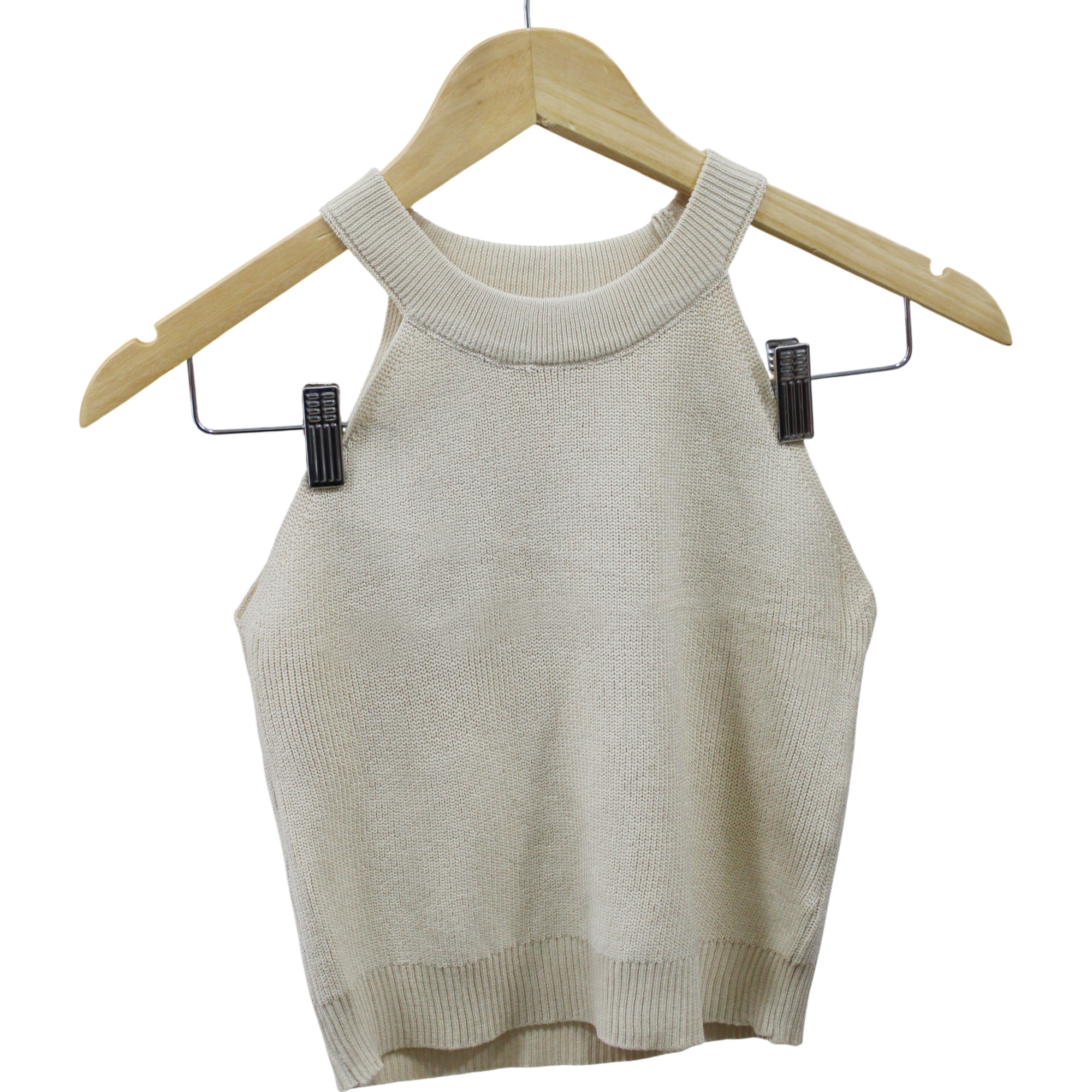 BLUSA SIN MANGAS HJKK BLANCA TALLA G