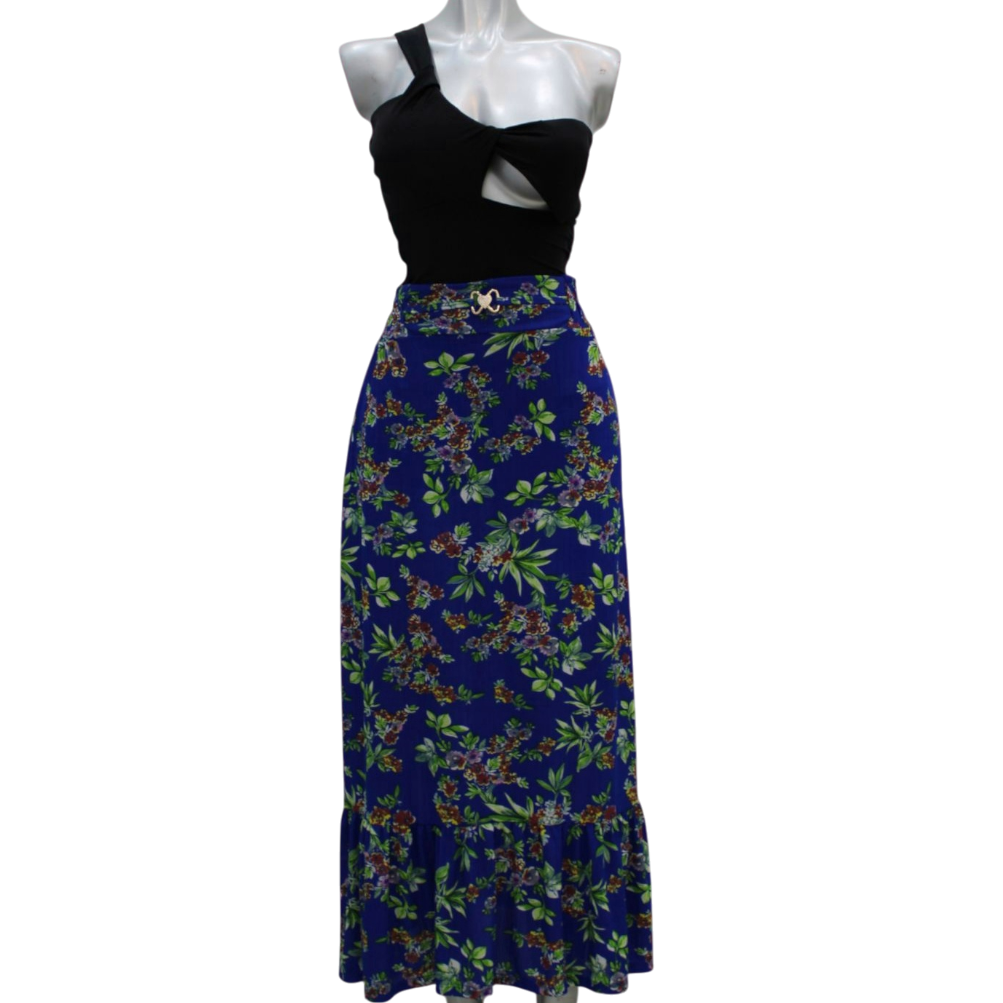 BLUSA ATREVIDA LLANA NEGRA