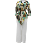 CASUAL TRIANGLE-SHAPED BLOUSE FASHION PARIS