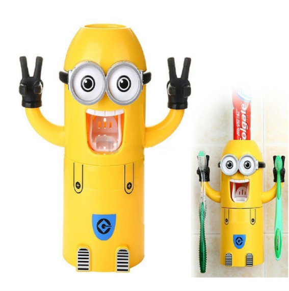 PORTA CEPILLO DE DIENTES MINIONS