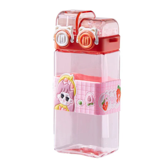 TOMATODO INFANTIL DOBLE TAPA ROSA