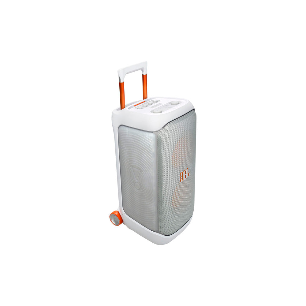 PARLANTE JBL/PARTYBOX STAGE 320 PORTABLE PARTY SPEAKER BLUETOOTH 240W WHITE