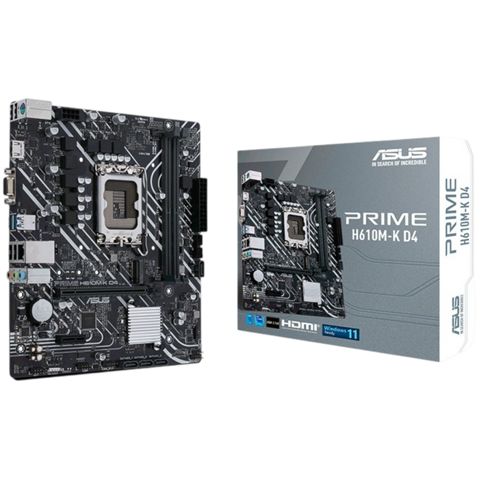 PLACA BASE PARA PROCESADOR ASUS HA610M-K D4