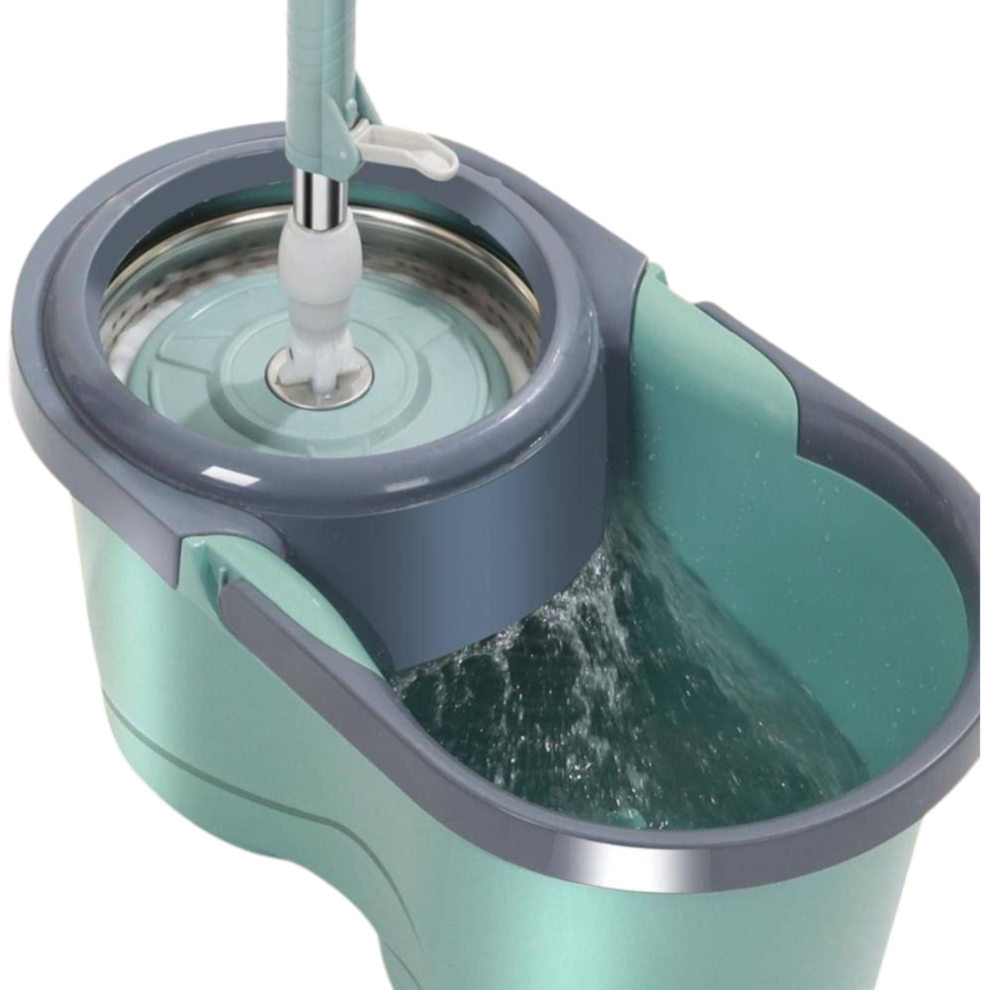 TRAPEADOR CON ESCURRIDOR METALICO