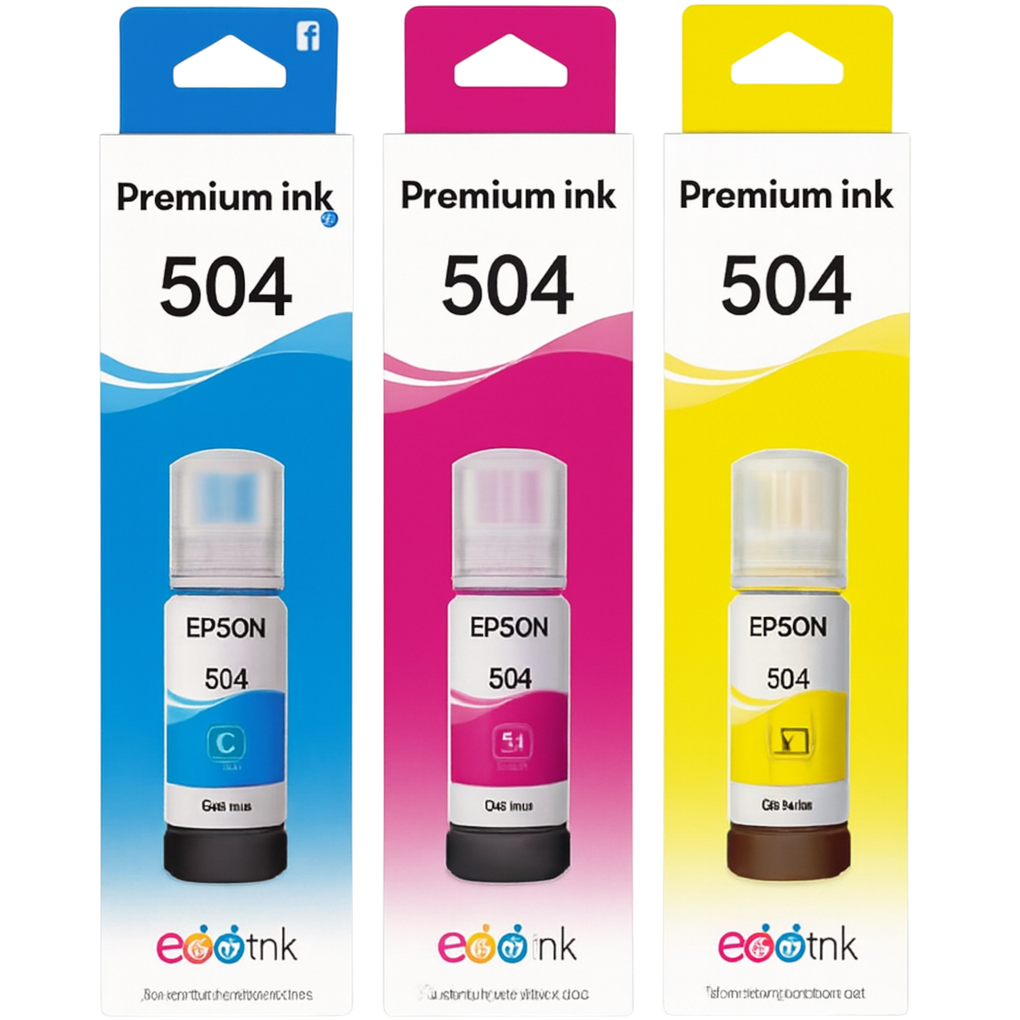 PREMIER INK MAGENTA/CYAN/YELLOW PRINTER INK