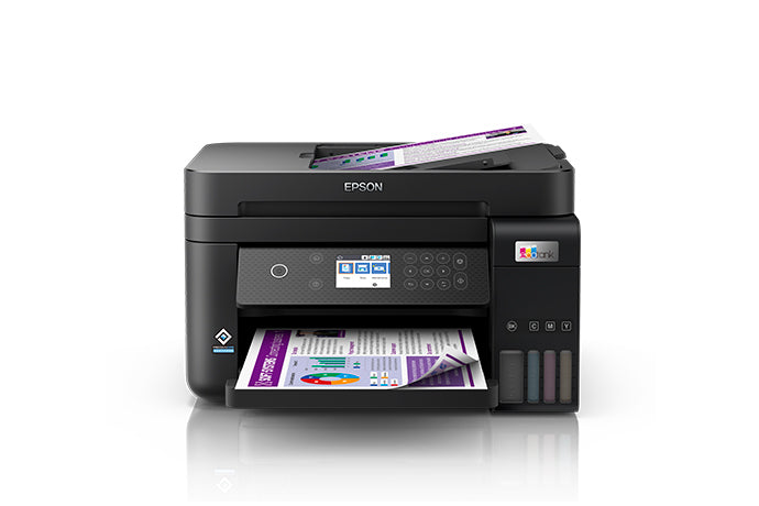 IMPRESORA EPSON L6270 MULTIFUNCION/WIFI/ ETHERNET/ INALAMBRICA/ADF/ DUPLEX T504 C11CG20301