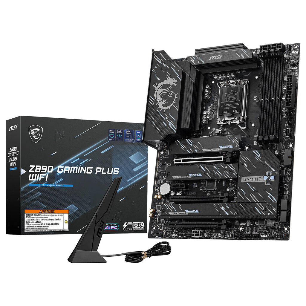 MAINBOARD MSI Z890 GAMING PLUS WIFI LGA 1851