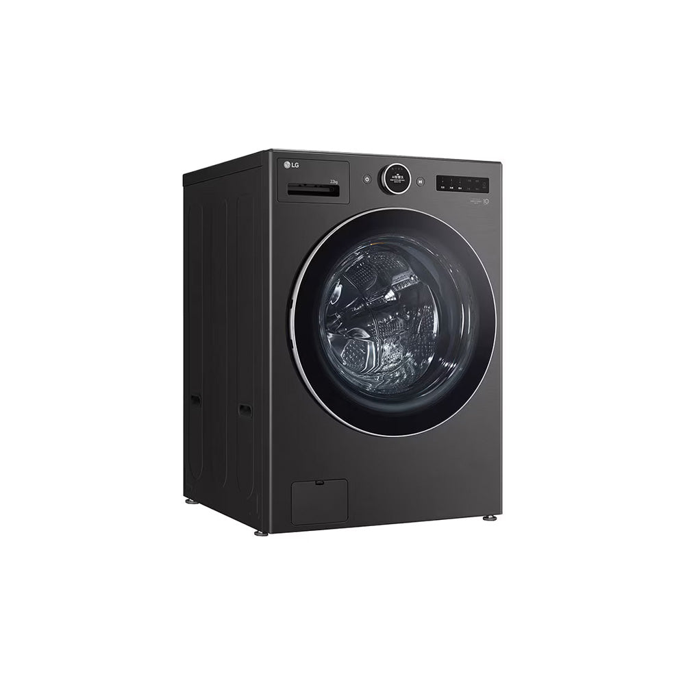 LAVADORAS LG/WM23BFXS6 CARGA FRONTAL 23KG INVERTER DIRECT DRIVE PANEL DIGITAL BLACK