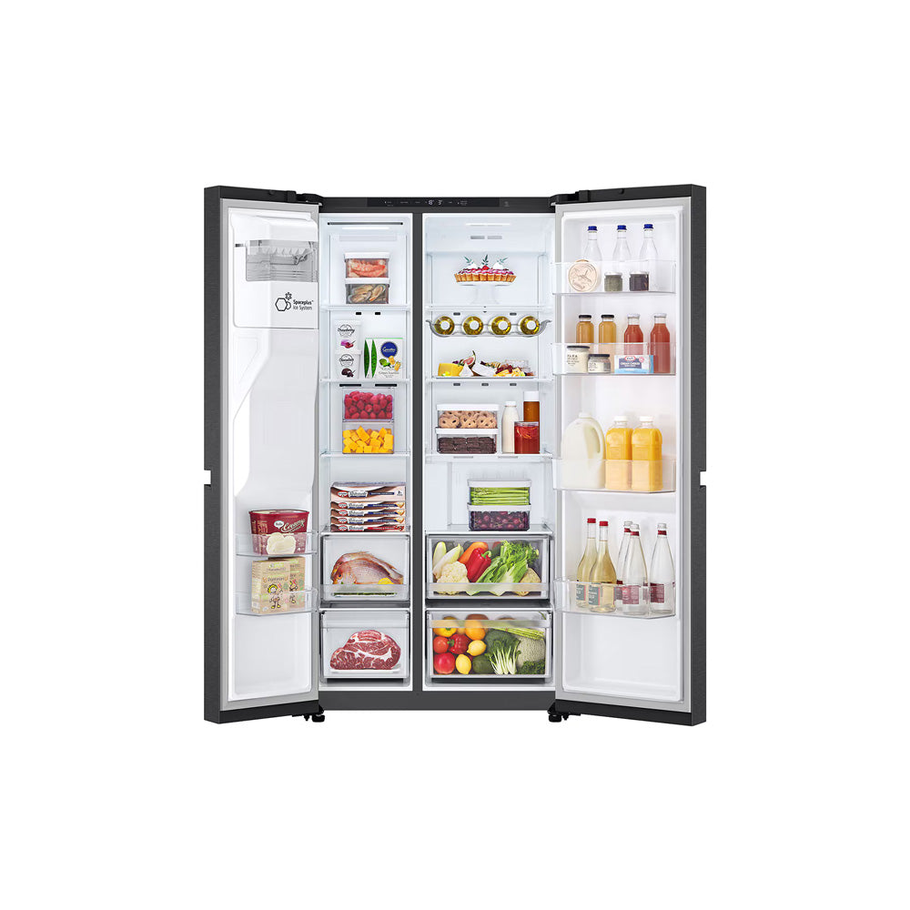 REFRIGERADORA/LG VS25LQIK SBS INVERTER 610 LITROS CON DISPENSADOR