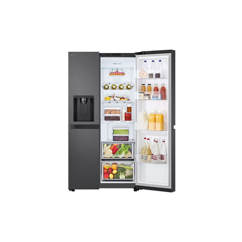 REFRIGERADORA/LG VS25LQIK SBS INVERTER 610 LITROS CON DISPENSADOR