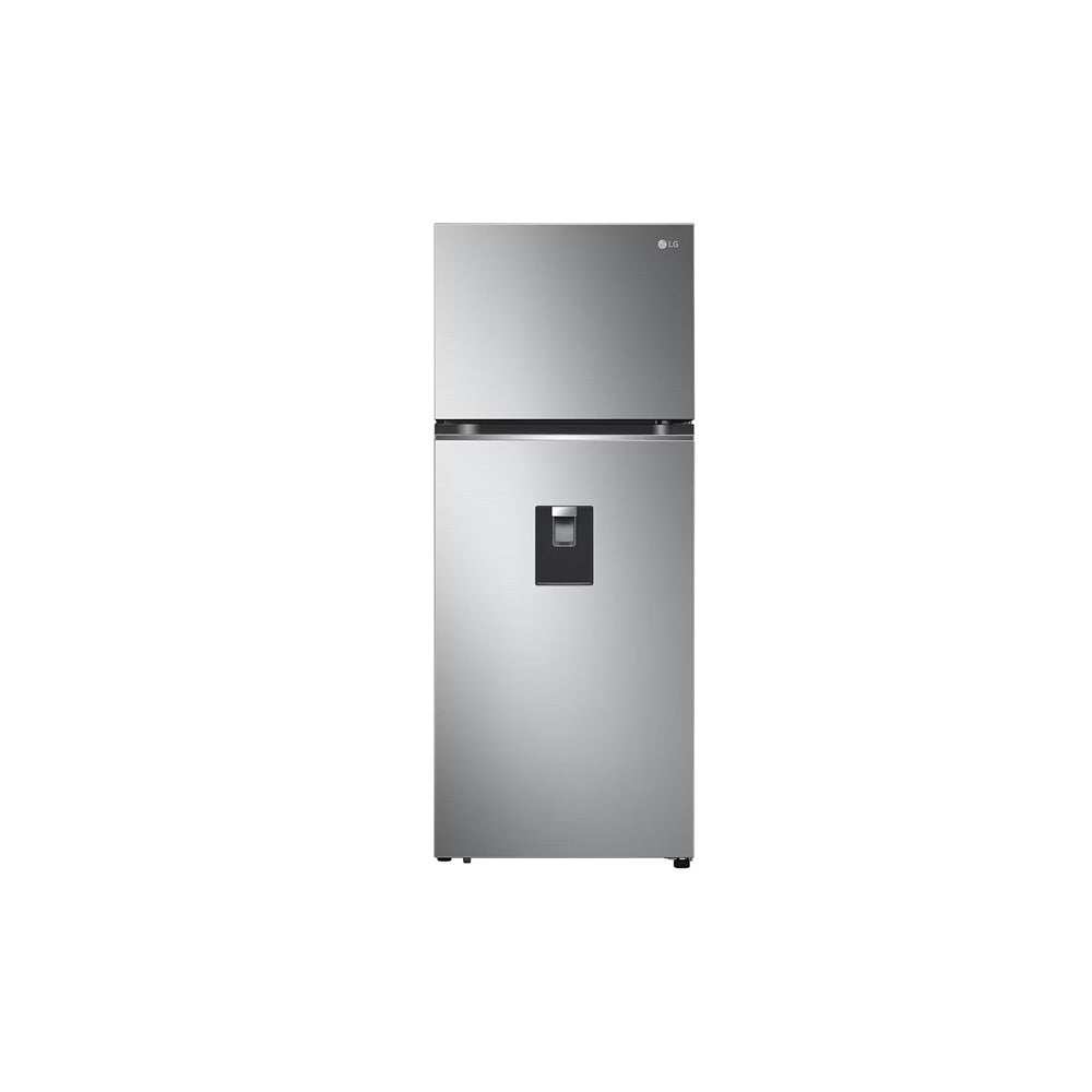 REFRIGERADORA LG VT38WPP TOP FREEZER 374 LITROS INVERTERCOOLING DISPENSADOR SILVER