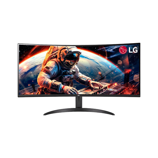MONITOR LG 34INCH CURVO ULTRAWIDE WQHD HDR10 DP HDMI AMD FREESYNC PREMIUM 100HZ BLACK