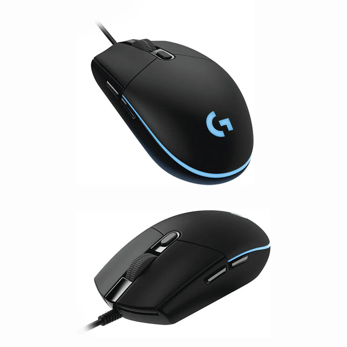 MOUSE LOGITECH GAMING G203 NEGRO ALAMBRICO RGB LIGHTSYNC G-HUB