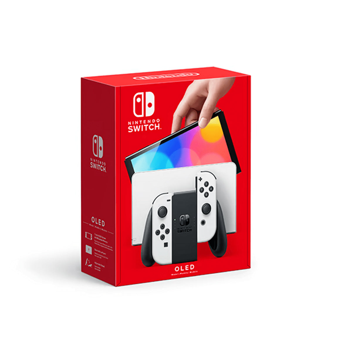 CONSOLA DE JUEGO NINTENDO SWITCH OLED 7 PULG CON JOY-CON 64 GB ALM COLOR WHITE