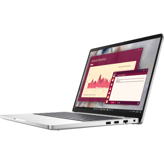 COMPUTADOR PORTATIL DELL PRO 14 2HWN3 SILVER 14PULG FHD ULTRA 7 255U 16GB DDR5 5600 512GB W11PRO 3Y