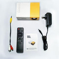 YELLOW AND WHITE LED PROJECTOR