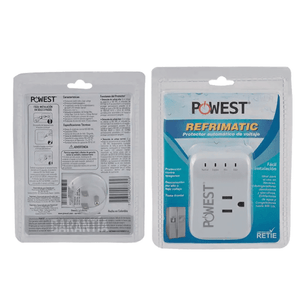 Protector de voltaje POWEST Refrimatic blanco