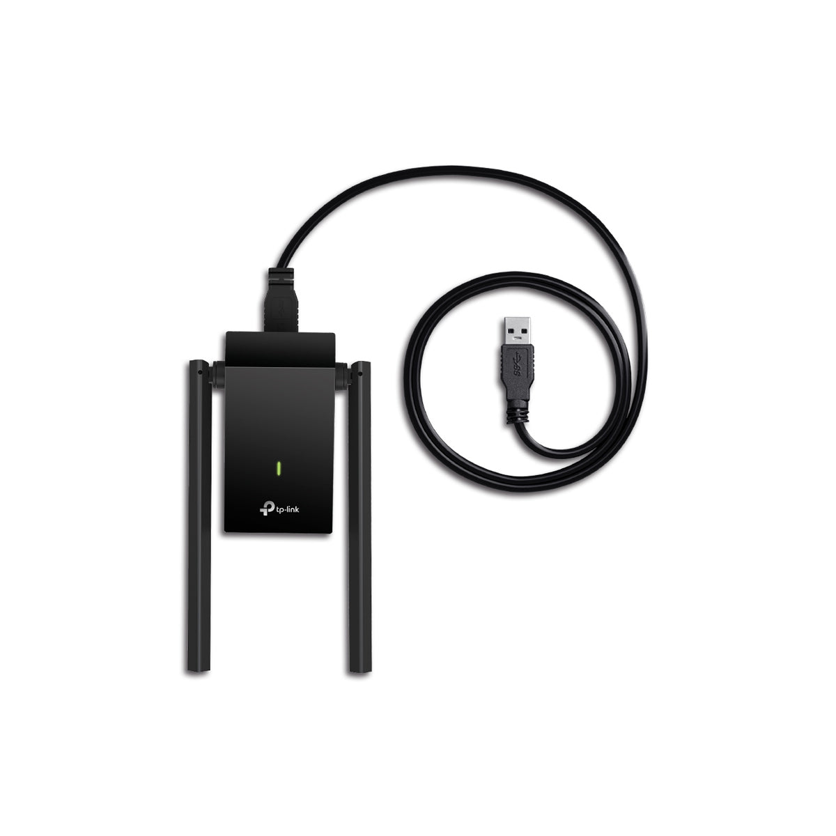ADAPTADOR DE RED TP-LINK ARCHER T4U PLUS AC1300 USB ALTA GANANCIA/DUAL BAND/400MBPS A 2.4GHZ/1300