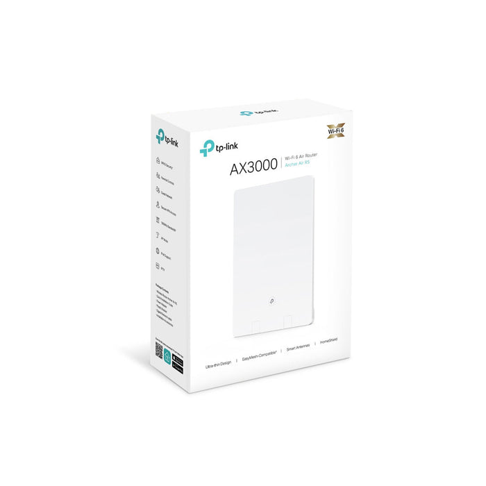 ROUTER TPLINK/ARCHER AIR R5 WIFI 6 / AX3000 /2 PUERTOS ETHERNET/CONEXION DE 2.5G /DISENO ULTRAFINO