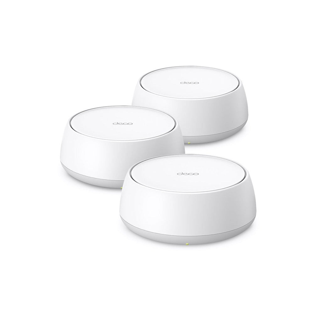 ROUTER TPLINK/DECO BE25- 3 PACK / WIFI 7/BE5000/ 2 PUERTOS DE 2.5 GBPS /CONECTA MAS DE 150