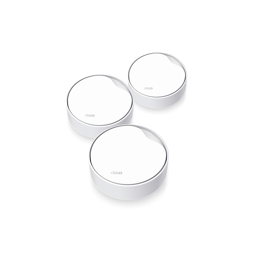 ROUTER TPLINK DECO X50-POE 3-PACK SISTEMA WIFI DE MAYA AX3000 /150 DISP. CONECTADOS/ POE MULTIGI