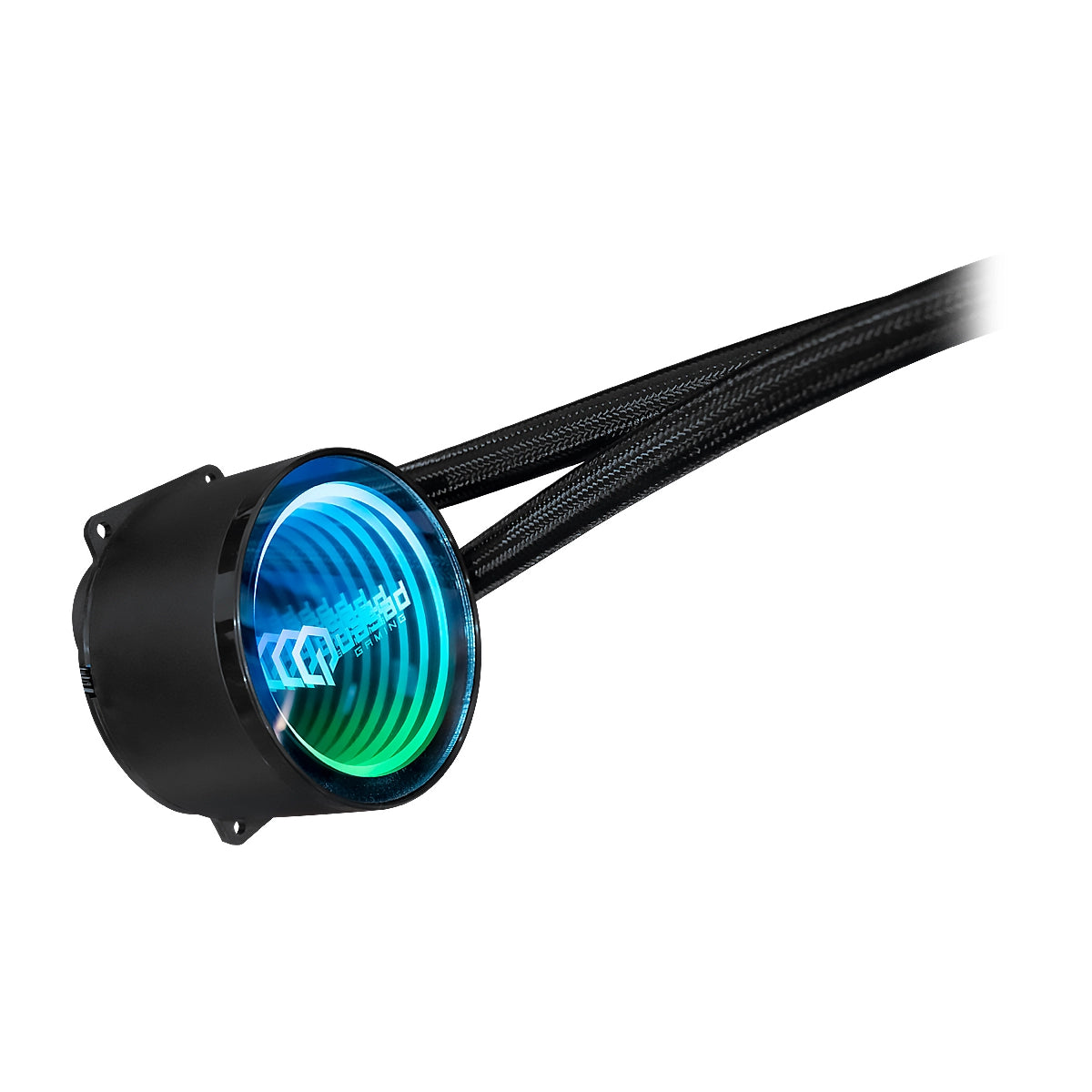 COOLER QUASAD QL SERIES QL-120 RGB 120MM LED SINGLE PACK - BLACK