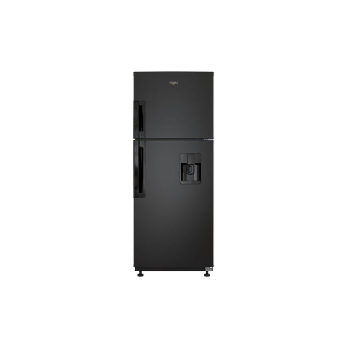 REFRIGERADORA WHIRLPOOL/WRW25CKTMB 263 LITROS TOP MOUNT DISPENSADOR ONYX