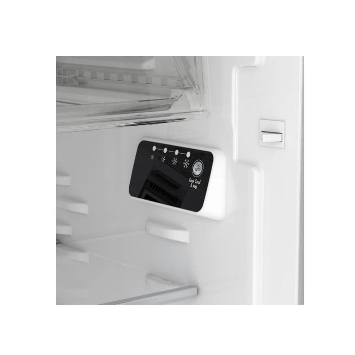 REFRIGERADORA WHIRLPOOL WRW25CKTWW 279 LITROS TOP MOUNT DISPENSADOR ACERO GALVANIZADO