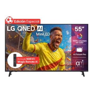 Televisor LG QNED AI MiniLED 55 pulgadas | Smart TV