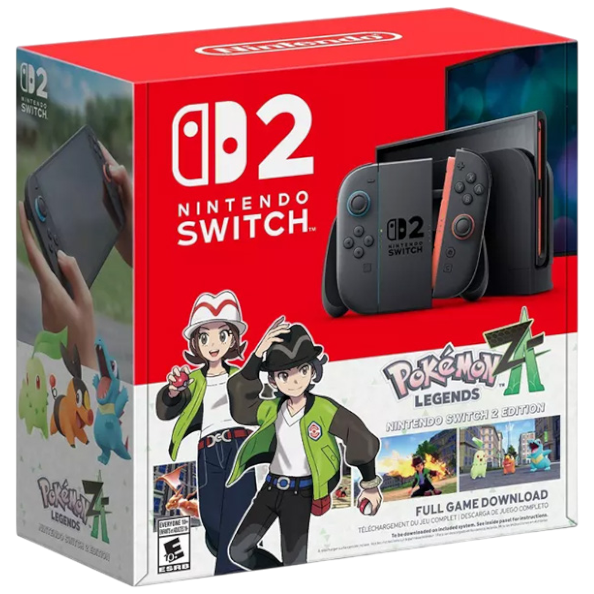 CONSOLA/DE/JUEGO/NINTENDO SWITCH 2 POKEMON LEGENDS ZA BUNDLE EDITION CONSOLE US VERSION