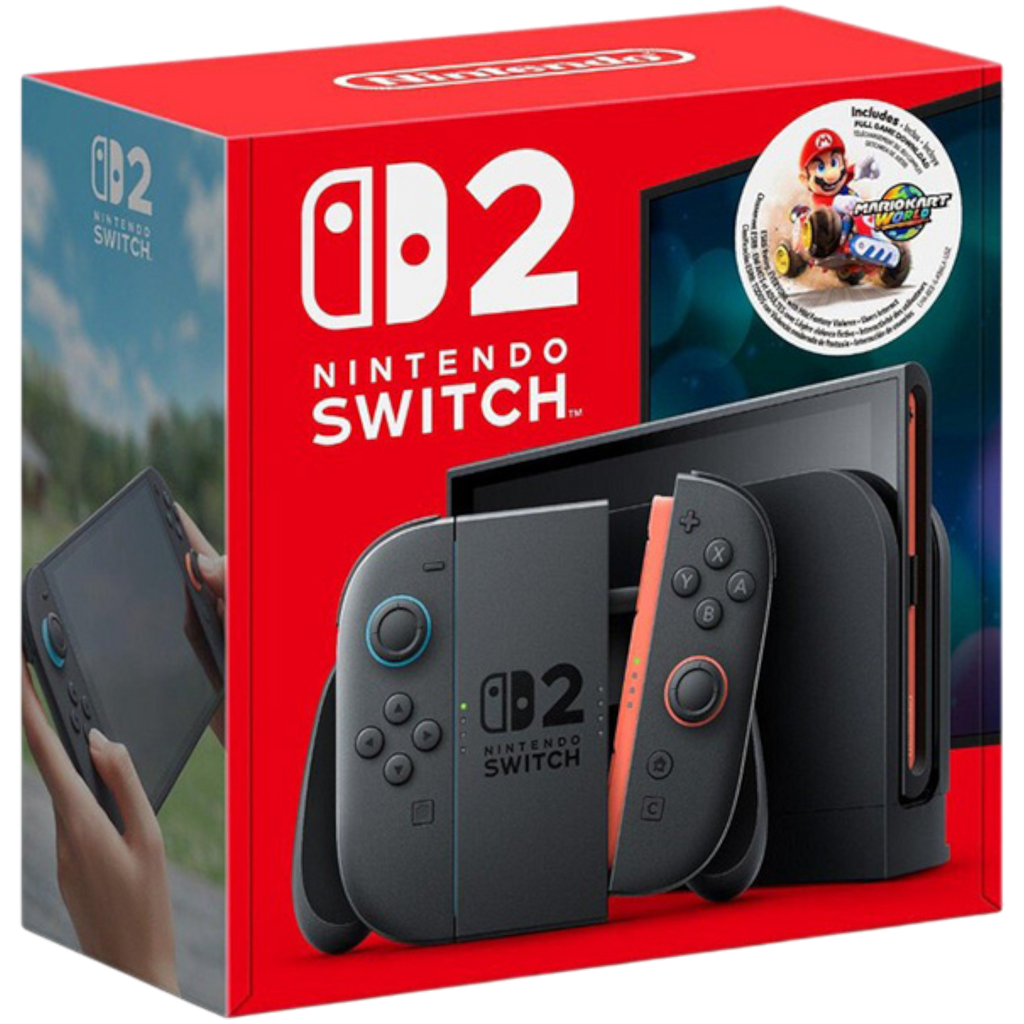CONSOLA/DE/JUEGO/NINTENDO SWITCH 2 MARIO KART WORLD BUNDLE EDITION US VERSION