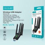 ADAPTADOR WIFI USB KOUVOLSEN KOS-12076 TECNOLOGÍA en Guayaquil Ecuador - NEW STORE