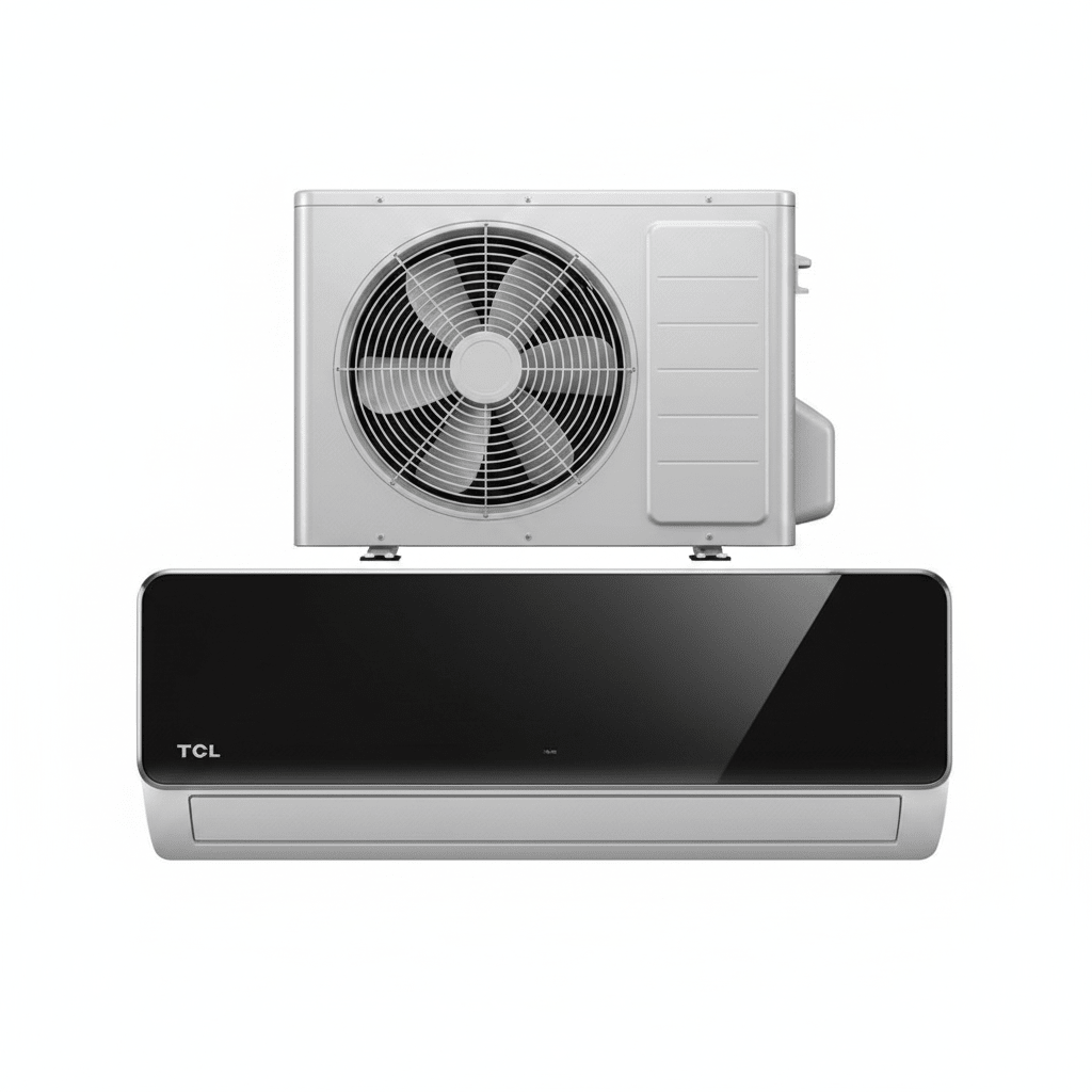 Aire Acondicionado Split Alta Eficiencia 12.000 BTU Negro Espejo TCL. Aire Acondicionado en Guayaquil Ecuador - NEW STORE