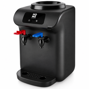 Dispensador de Mesa Home & Company Fría, Caliente y Ambiente Negro