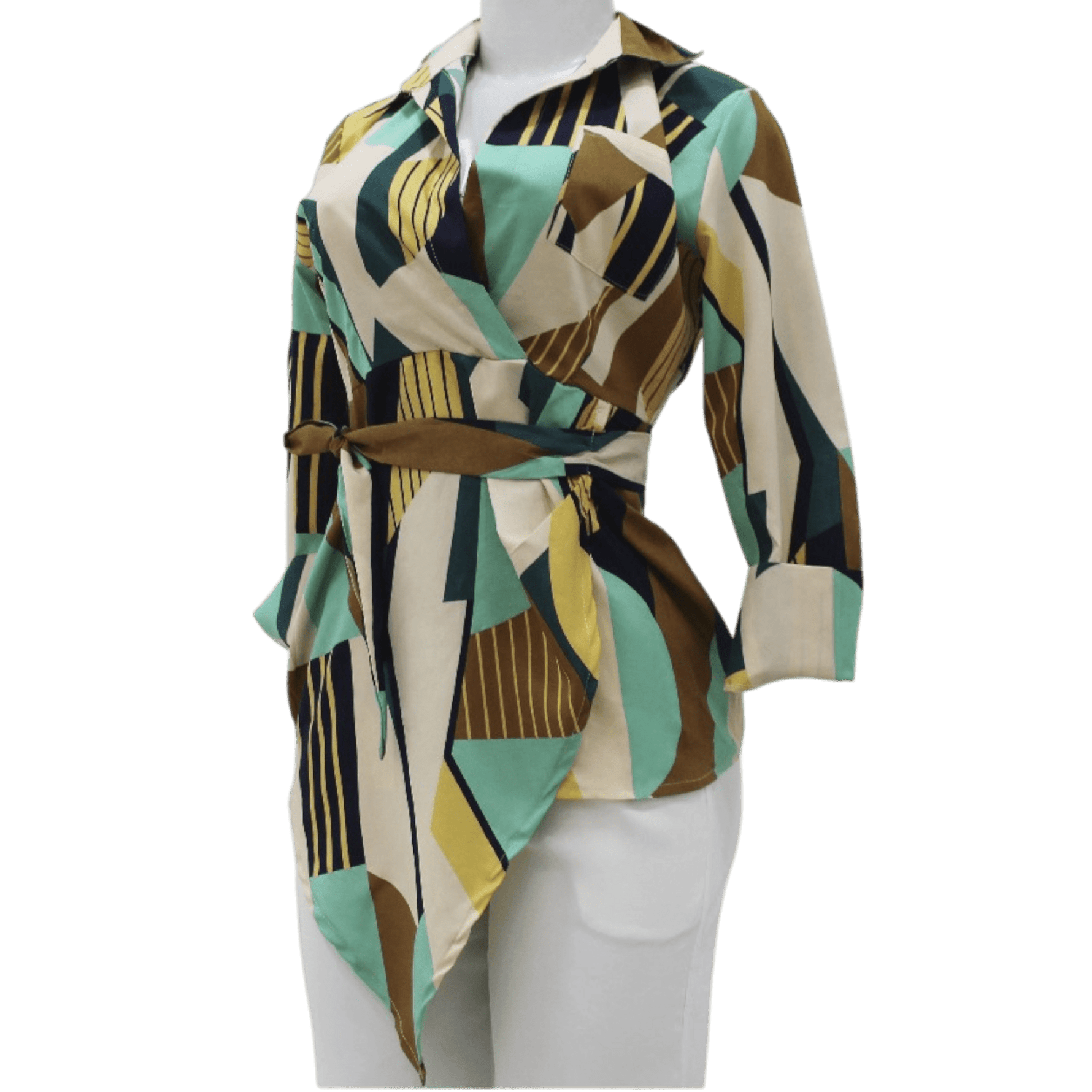 BLUSA CASUAL EN FORMA DE TRIÁNGULO FASHION PARIS MUJER en Guayaquil Ecuador - NEW STORE