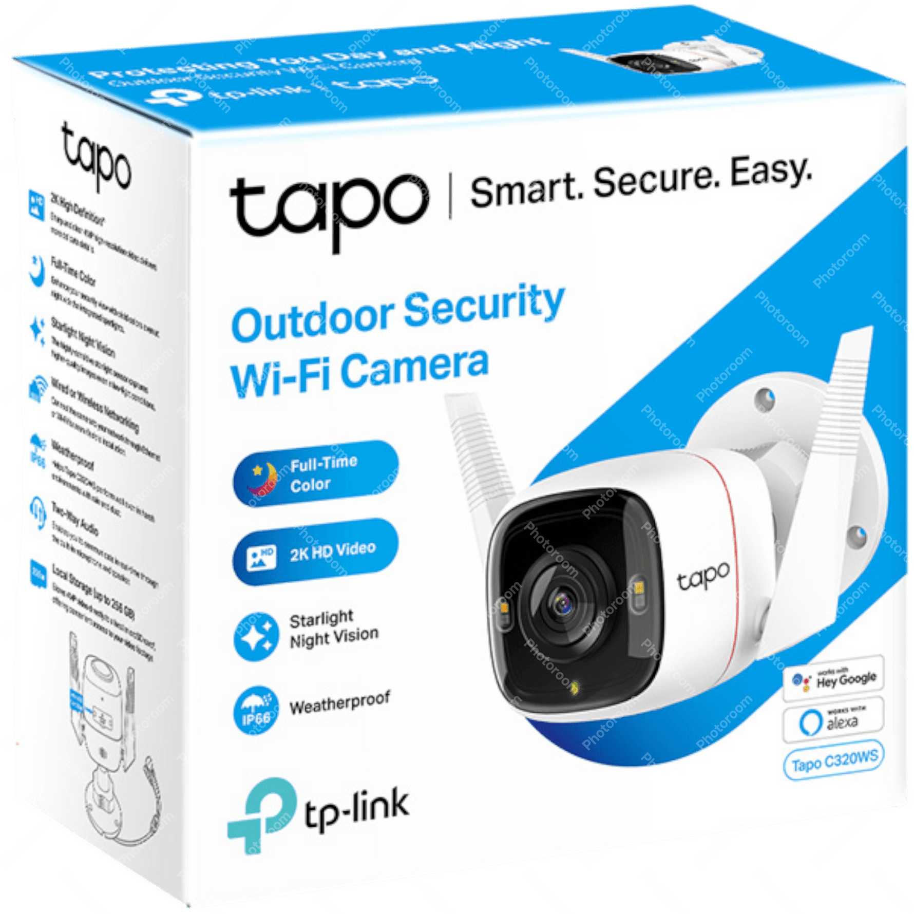 CAMARA IP TP-LINK TAPO C310 EXTERIOR/3 MP/VISION NOCTURNA/DETECCION DE MOV/AUDIO DOBLE VIA/SOPO TECNOLOGÍA en Guayaquil Ecuador - NEW STORE
