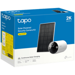 CAMARA TPLINK/TAPO C410 KIT/2K/ INC. PANEL SOLAR/MICRO SD HASTA 512GB/WIFI/INALAMBRICA/STARLIGHT TECNOLOGÍA en Guayaquil Ecuador - NEW STORE