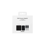 CARGADOR DE PARED SAMSUNG EP-T4511XBE 45W USB-C NEGRO-CABLE ACCESORIOS en Guayaquil Ecuador - NEW STORE