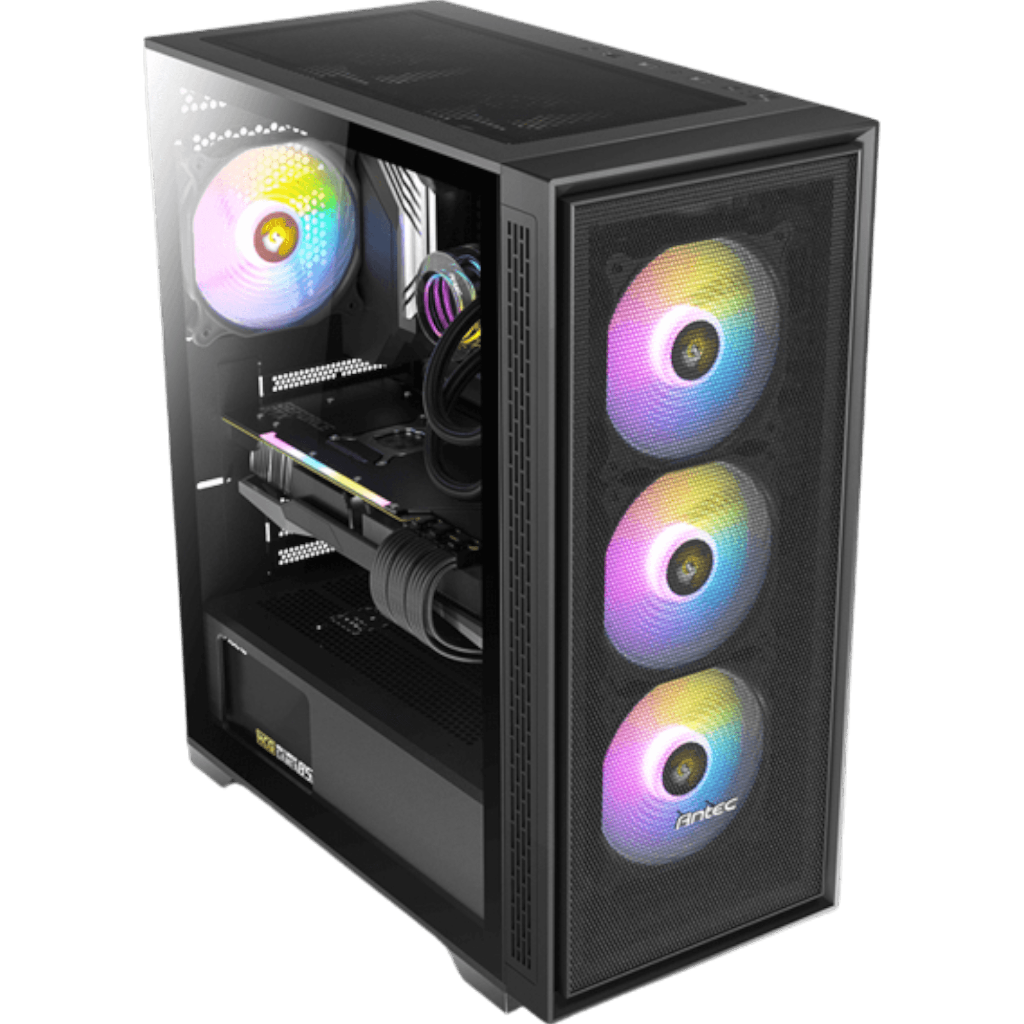 Case Antec AX81 Elite Mid Tower – Ilumina tu PC con ARGB y rinde al máximo nivel 🚀 ACCESORIOS en Guayaquil Ecuador - NEW STORE
