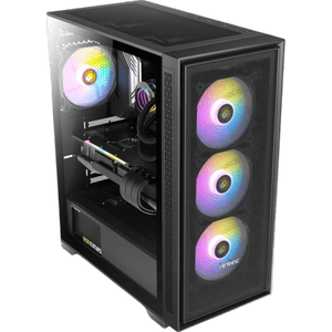 Case Antec AX81 Elite Mid Tower – Ilumina tu PC con ARGB y rinde al máximo nivel 🚀