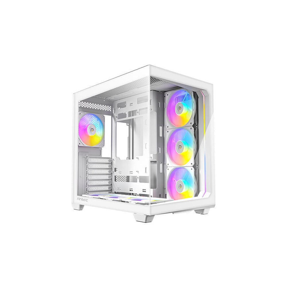 Case Antec C5 White Mid Tower – 7 Ventiladores ARGB, domina el juego con estilo 🎮🚀 ACCESORIOS en Guayaquil Ecuador - NEW STORE