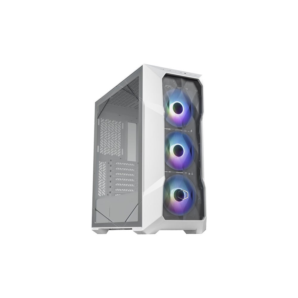 Case Cooler Master TD500 Mesh V2 White – Panel de malla, máximo flujo de aire y refrigeración líquida 🎮🚀 ACCESORIOS en Guayaquil Ecuador - NEW STORE